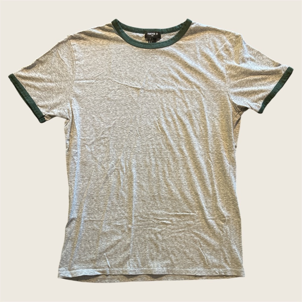 Forever 21 - Short Sleeve Tee with Trim Detail